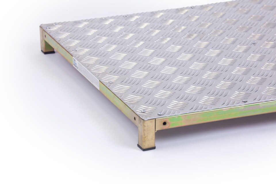 image 1 of The Ramp People Adjustable Mobility Step - Metal Outdoor Half Step