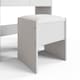 image 9 of Eva LED Dressing Table Set | White | White