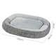 image 2 of Pawz Pet Bed Washable Plush Orthopedic Soft Indoor Pet Cushion Mat Extra Large | Grey | XL | XL