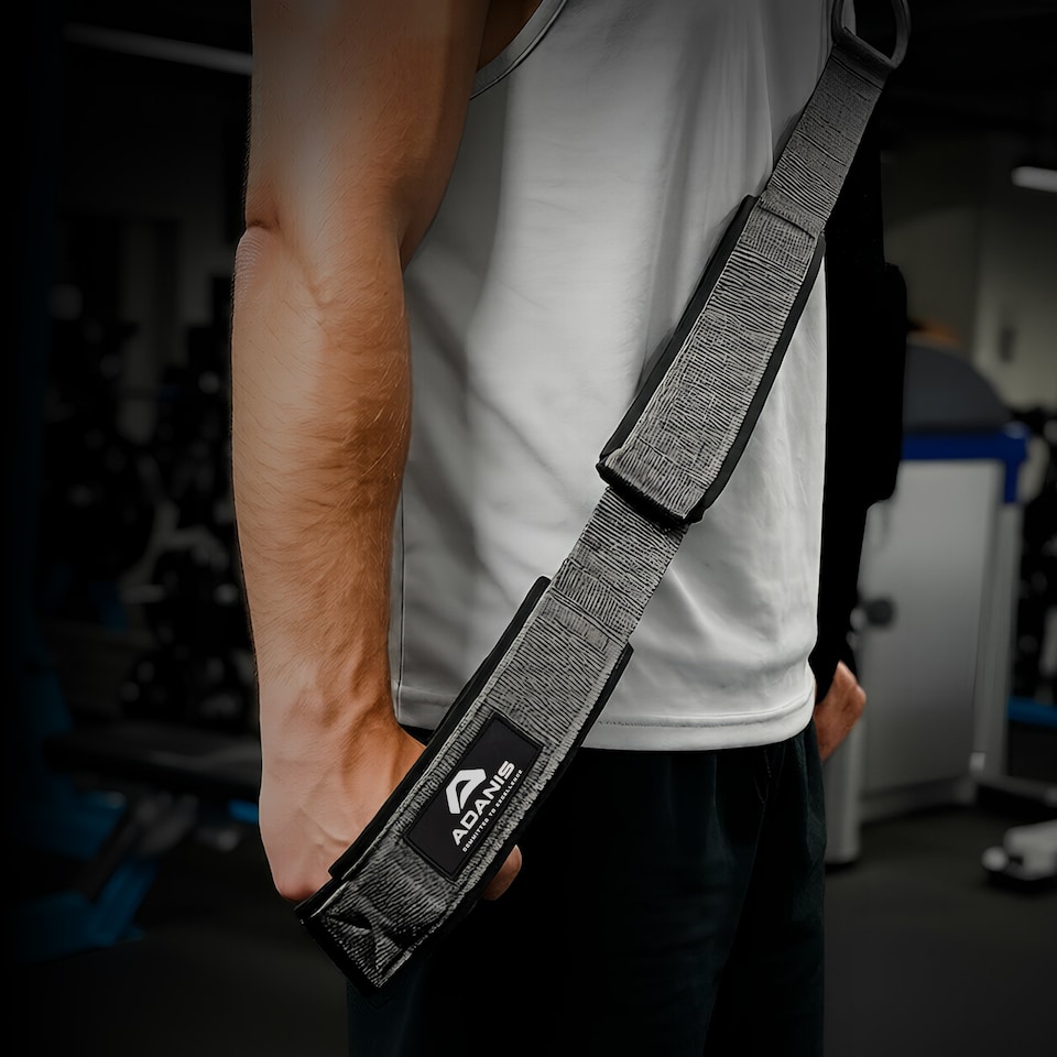 image 1 of Adanis Triceps Rope Cable Attachment, Padded Non-Slip Grip