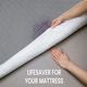 image 5 of Potty Training Bed Pads for Waterproof Protection - Bed Protector For Bed Wetting Toddlers & Children, Absolute Lifesaver for Your Mattress, 70x85 cm Grey | 2 pack | Small Single