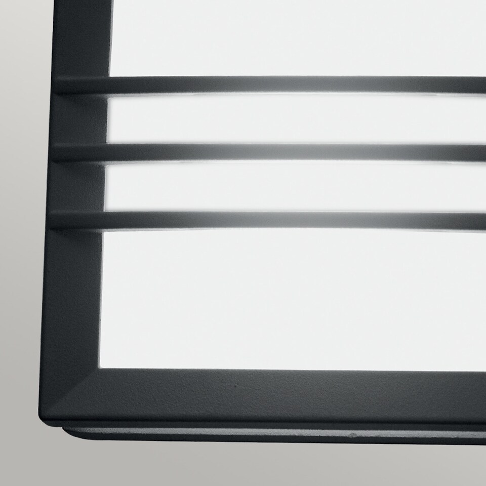 image 1 of Egil 1 Light Indoor Wall / Ceiling Lantern Light Graphite IP54