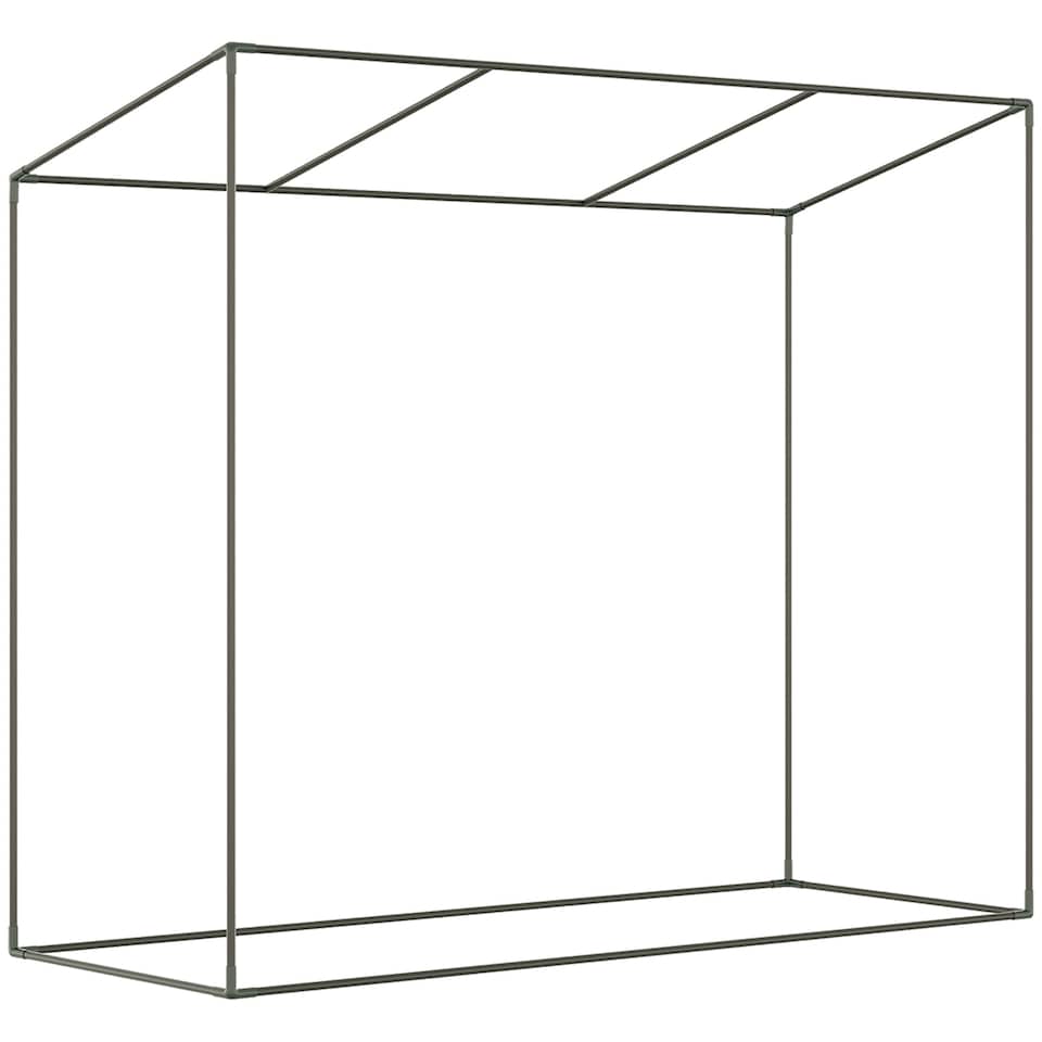 image 1 of Outsunny 200x76x168cm Walk-in Garden Greenhouse Plant Warm House