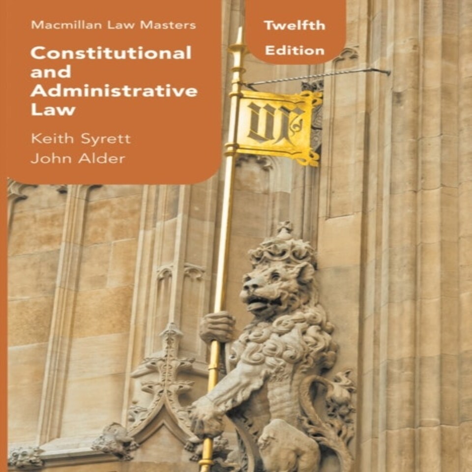 Constitutional And Administrative Law