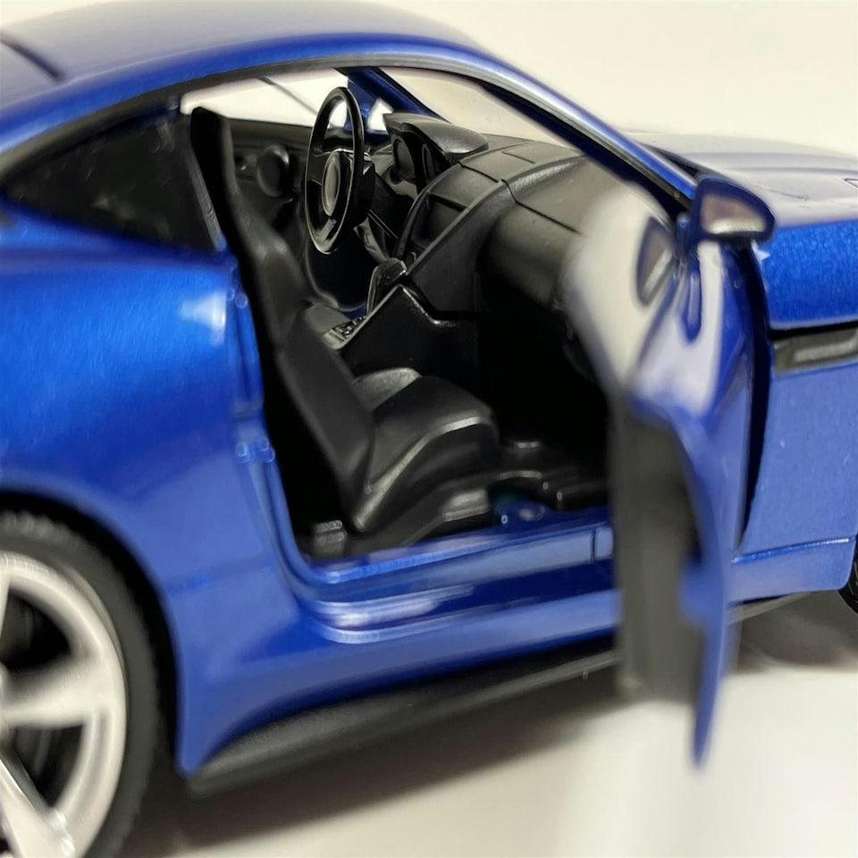 image 1 of Jaguar F Type Blue LHD 1:32 Scale Light & Sound Tayumo 32110023