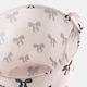 image 5 of OHS Kids Bows Print Laundry Basket Clothes Storage Toy Organiser | Multi | Monochrome