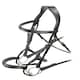 image 3 of Shires Velociti Rolled Padded Cavesson Bridle Brown | Size: Full
Colour: H.Brown