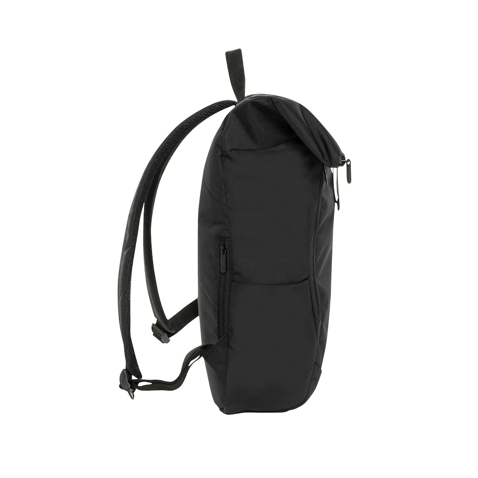 image 1 of Swiss Peak Leonard RPET Aware Laptop Backpack - Black - 44cm x 29cm x 14cm Black