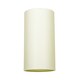 image 1 of Contemporary and Stylish Soft Cream Linen Fabric Tall Cylindrical 25cm Lampshade | Cream