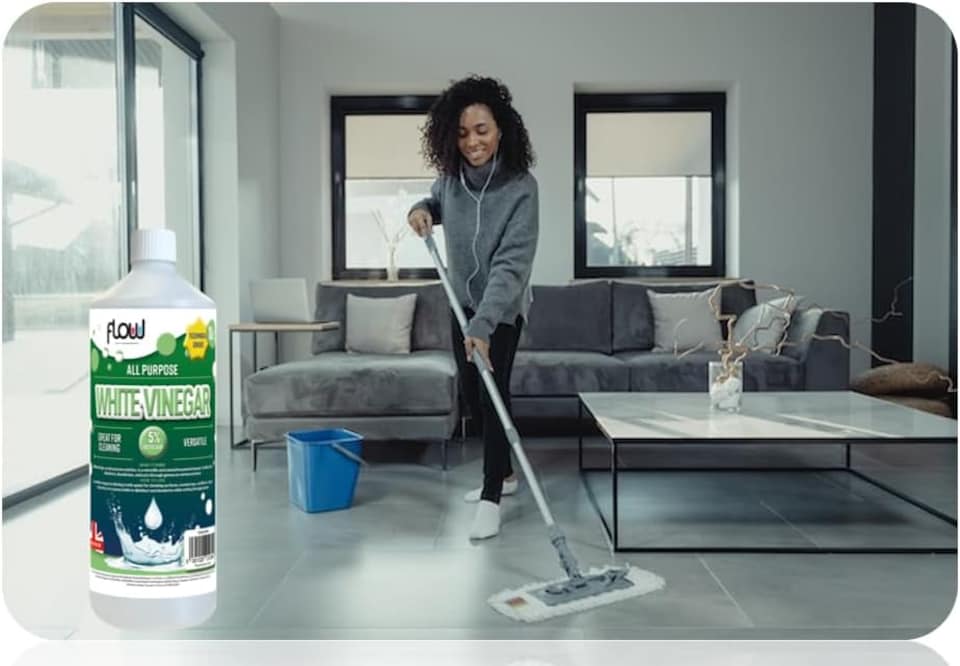 image 1 of Flow All Purpose White Vinegar Cleaner 1L