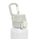 image 5 of XD Collection Via Lockable Recycled Stainless Steel 600ml Sports Bottle - White - One Size