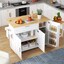White and Natural Wood