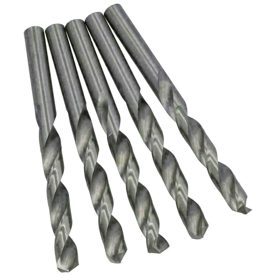 image 1 of 10mm HSS-G Metric MM Drill Bits for Drilling Metal Iron Wood Plastics 5pc