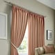 image 3 of Cotswold Pencil Pleat Curtain - Orange - 229 cm x 274 cm