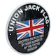 image 5 of Union Jack Flag Aluminium Sign Plaque Door Wall House Gate Garden GB Britain