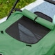 image 8 of PawHut Foldable Pet Stroller with Cushion, for M, L Dogs - Green