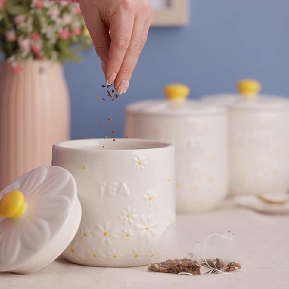 image 1 of Price & Kensington Daisy Tea Jar