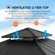 image 4 of Sunjoy 3m x 3m Steel Garden Gazebo Pavilion, Anthracite