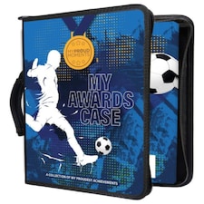 My Proud Moments Medal & Certificate Case - Football