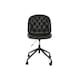 image 5 of Chair DKD Home Decor Black Dark grey 47,5 x 57,5 x 83 cm Grey