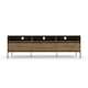 image 4 of LOFT24 Emerald 2 Door TV Stand GreyOak Brown | Nature