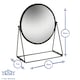 image 3 of Harbour Housewares 33 x 35cm Round Makeup Mirror - Black Black