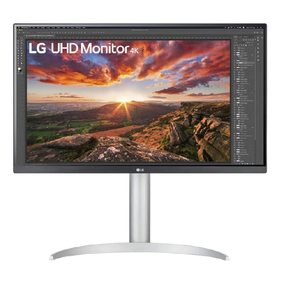 LG 27UP850K-W 27 inch 4K Ultra HD IPS 5ms Height Adjustable Flat Monitor