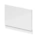 image 1 of 800mm MDF Bath End Panel & Plinth - Gloss White | White | Gloss White | 1