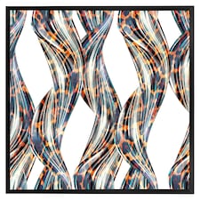 Snake & leopard skin (Picture Frame) Black | XL