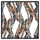 image 1 of Snake & leopard skin (Picture Frame) Black | XL