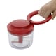image 2 of KitchenAid Hand Pull Food Chopper Empire Red