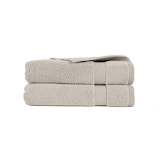 Martex 5 Star Hotel Concept 750GSM Hand Towel Silver (Pack of 2) Silver | Silver | Hand towel