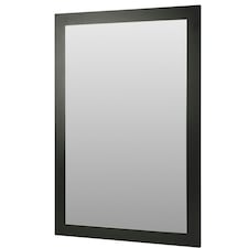 900 x 600mm Bathroom Matt Dark Grey Mirror (Central) | Grey | Grey | 1