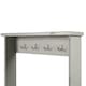 image 4 of Core Products Corona Grey, Hall Shoe Bench With Hat & Coat Rack H170cm x W80cm x D44cm Grey