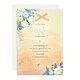 image 1 of Orange Florals Design & Heartfelt Verse Wife Birthday Card
