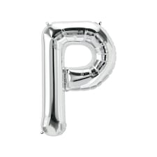 Realmax P Foil Balloon - Silver - One Size
