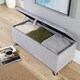 image 2 of Malmo Lift-Up Storage Ottoman Chest Box Grey