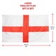 image 6 of Pack of 1 England Flag + Brown Bavarian Hat Brown | One Size