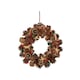 image 7 of 36cm Winter Spice Hanging Christmas Wreath with Pine Cones Red Berries & Dried Fruit