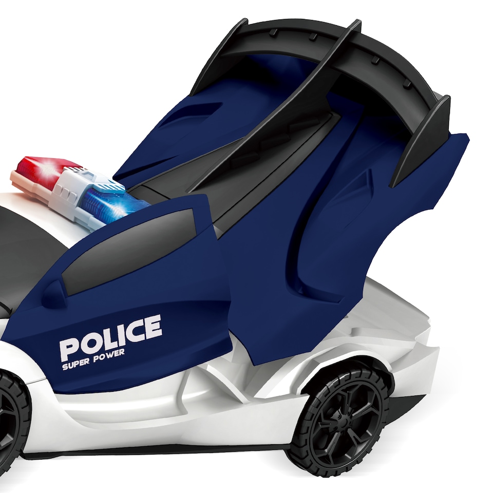 image 1 of Toy Police Car with Lights – Realistic Sound & Flashing Lights!
