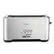 image 1 of Sage The 'A Bit More' Toaster 4 Slice, Brushed Stainless Steel Silver