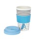 image 6 of KitchenCraft 410ml Bamboo A to Z Letter "A" Reuseable Mug Multi