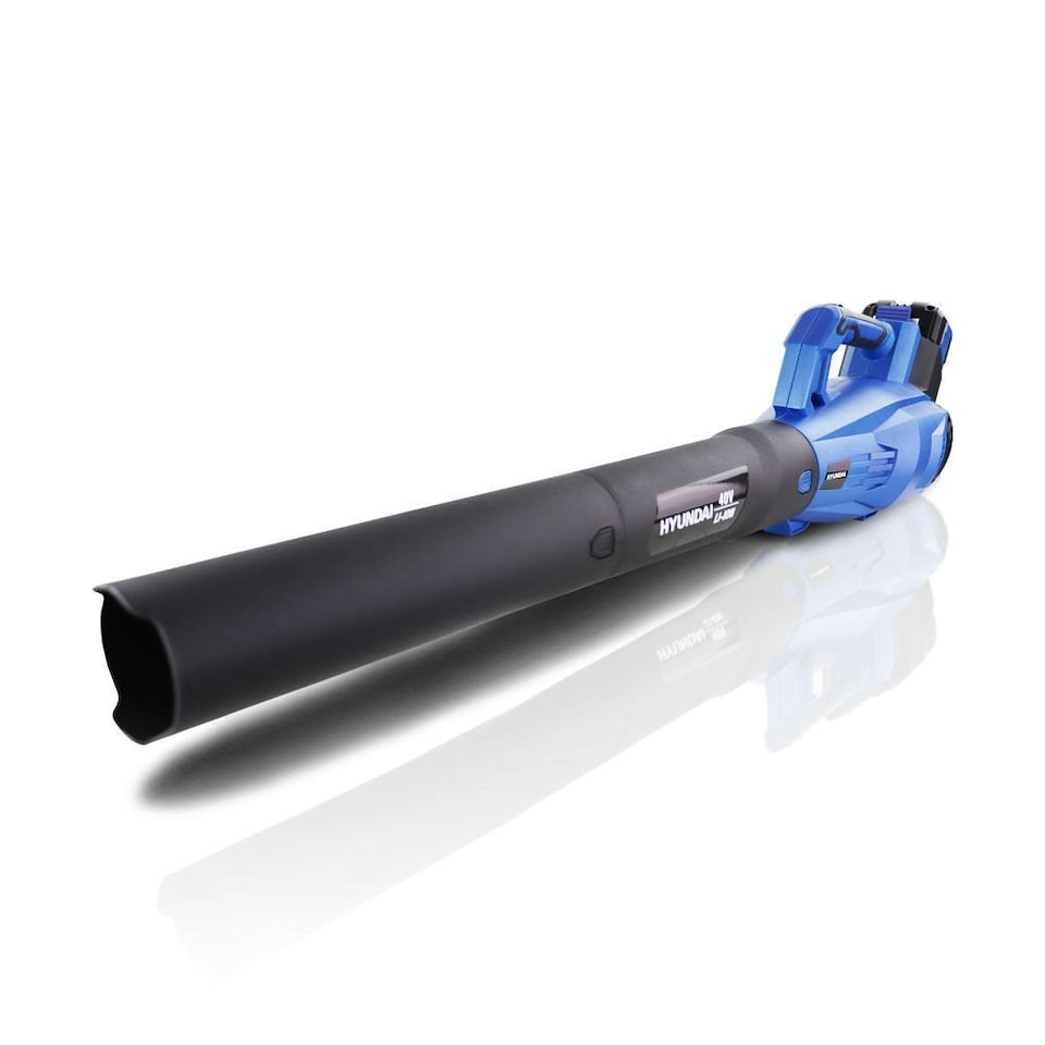 image 1 of Hyundai 40V Lithium-Ion Battery-Powered Cordless Leaf Blower | HYB40LI
