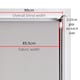 image 2 of FURNISHED Blackout Roller Blind with Pink Glitter Trim and Fuchsia Bow Trimmable Window Shade | Pink | Pink 1 | (W) 90cm x (L) 210cm