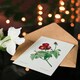 image 4 of Pierre-Joseph Redouté Art Card Callirhoe Poppy Mallow Flower