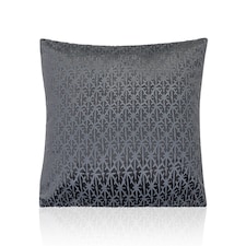 Textured Velvet 45cm x 45cm Charcoal Cushion Set of 4 | Grey | 45cm x 45cm x 10cm | 4