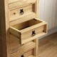 image 6 of Vida Designs Corona 5 Drawer Narrow Chest of Drawers Bedroom Storage, Solid Pine Wood