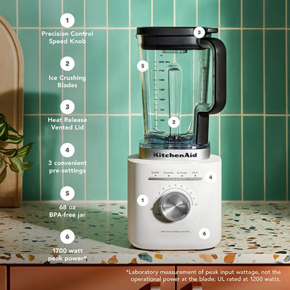 image 1 of KitchenAid Pure Power Porcelain K200 Blender