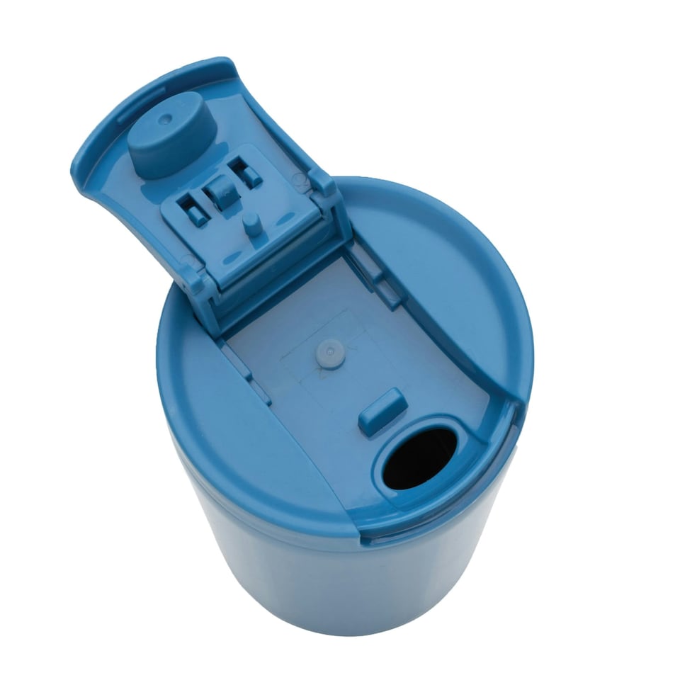 image 1 of XD Collection Recycled Stainless Steel Vacuum Insulated 300ml Mug - Blue - One Size | Blue | 1