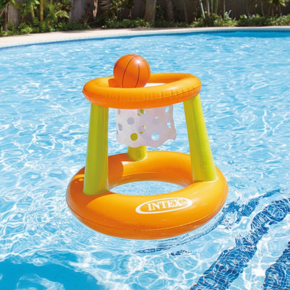 image 1 of Intex Inflatable Floating Hoop - Orange | Orange